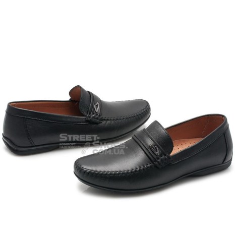 Мужские кожаные мокасины Gartiero 060F4 4